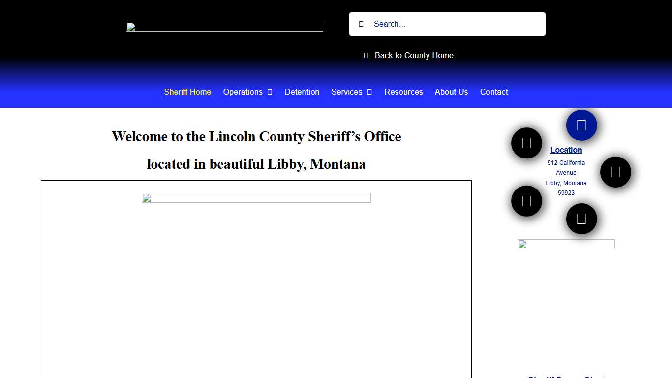 Sheriff Home – Lincolncounty Website